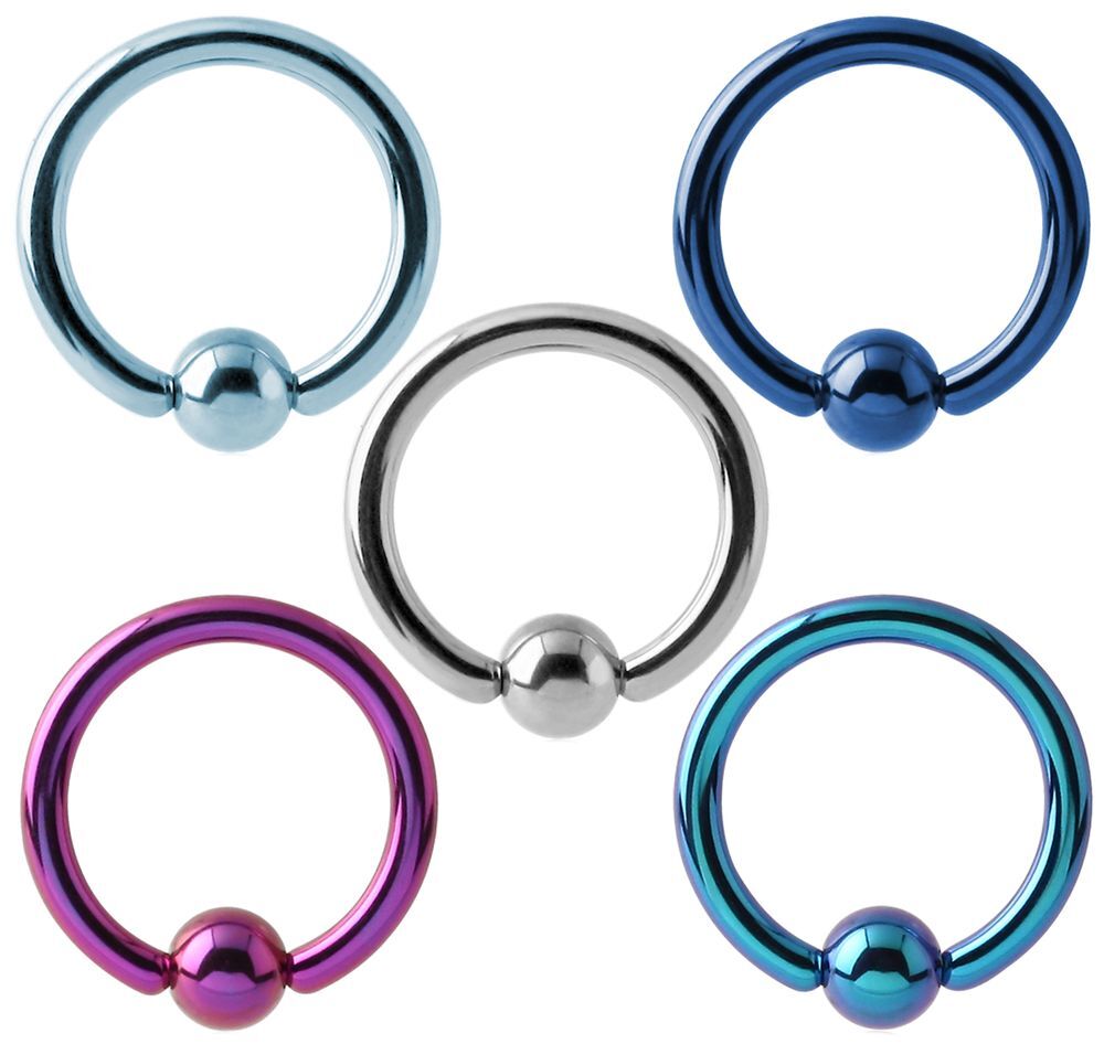 Titanium Ball Closure Ring