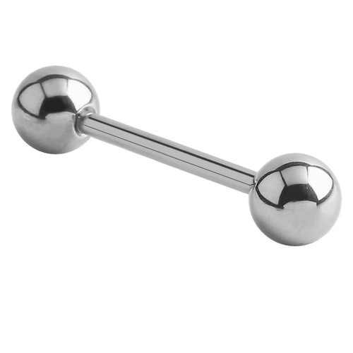 Steel Highline® Barbells : 1.6mm (14ga) x 45mm x 6mm Balls