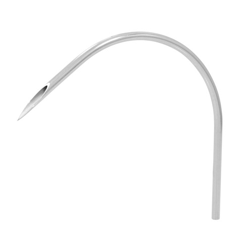 Sterlized Curved Piercing Needle : 1.6mm (14ga)