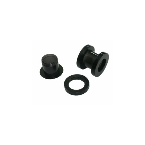 Acrylic Flesh Tunnels Black