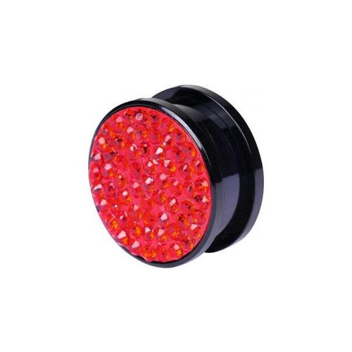 Acrylic Multi-Jewelled Plug