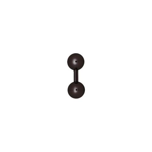 Titanium Blackline® Rattlebells™ : 1.6mm (14ga) x 10mm x 6mm Balls