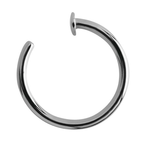 Steel Basicline® Open Nosering : 1.2mm (16ga) x 7mm