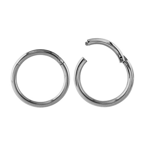 Titanium Hinged Segment Ring : 1.6mm (14ga) x 10mm