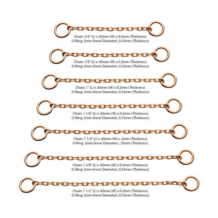 Invictus 14Kt Gold Rolo Chain with Ring