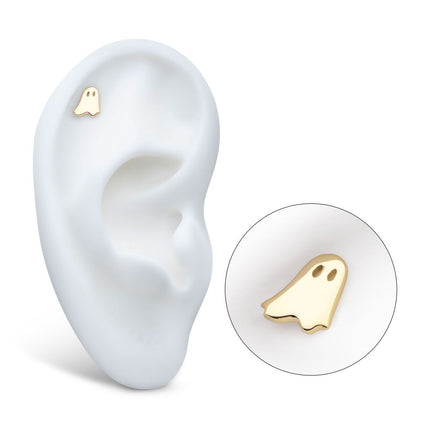 Invictus 14Kt Yellow Gold Threadless Polished Finish Ghost Top
