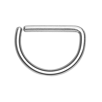 Surgical Steel Annealed D Ring 10mm