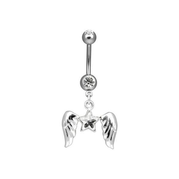 Steel Basicline Angel Wing Navel Bananabell