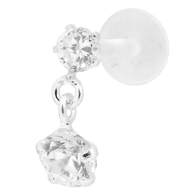 Bioplast Hanging Crystal Tragus Labret