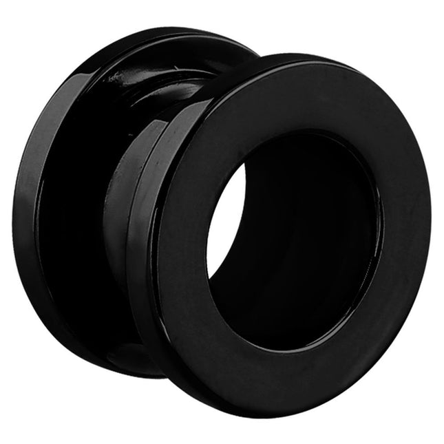 Elstern Black Steel Flesh Tunnels