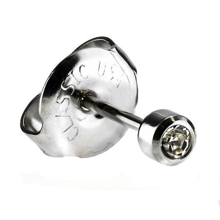 White Stainless Bezelset Mini