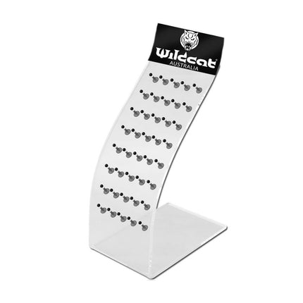 Empty 40pc Clear Labret Stand