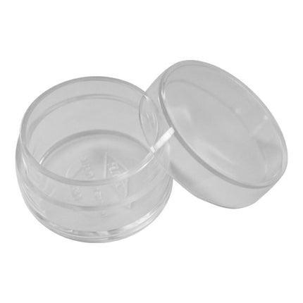 Elstern Empty Clear Acrylic Threaded Container