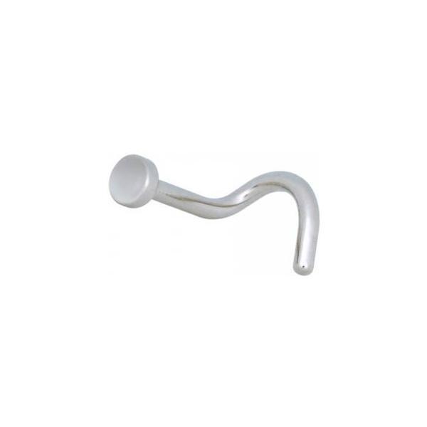 Titanium Highline Disc Nostril Stud