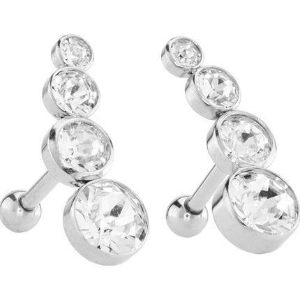 Cascading Jewelled Barbell