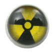 Screw On Picture Ball Radioactive