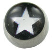 Screw On Picture Ball Star