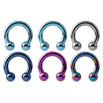 Titanium Circular Barbells