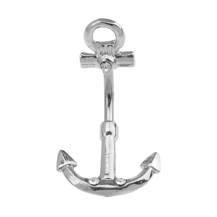 Anchor Fashion Navel In Gold or Silver