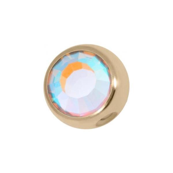 Titanium Zirconline Jewelled Clip in Ball
