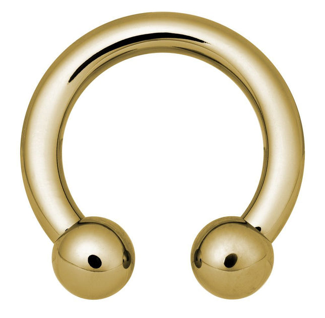 Titanium Zirconline Circular Barbells