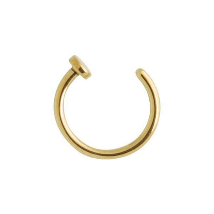 Titanium Zirconline Open Noserings