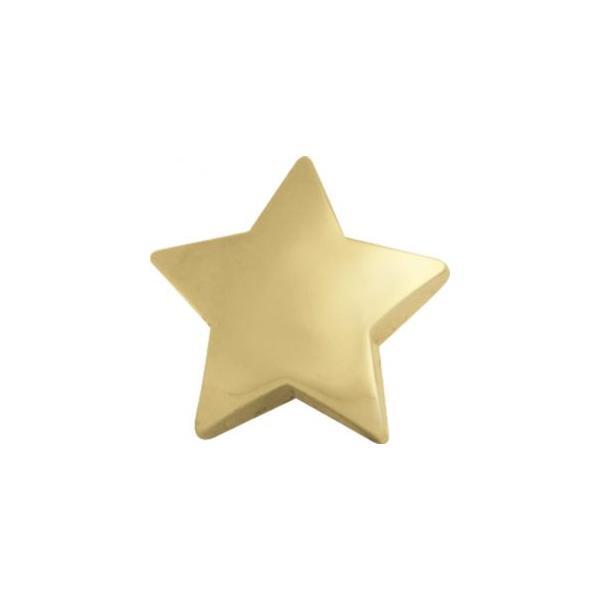 Titanium Zirconline Star for Internally Threaded Jewellery