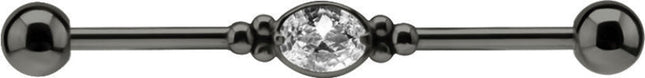 Elstern Jewelled Oval Industrial Bar