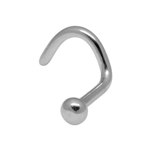 Steel Basicline Dome Nostril Stud