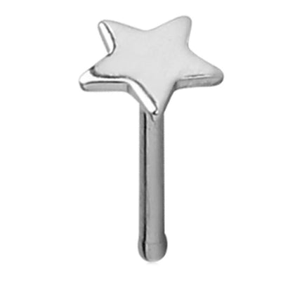 Steel Basicline Star Nose Bone