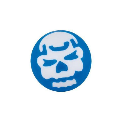 Acrylic White Skull Threaded Ball