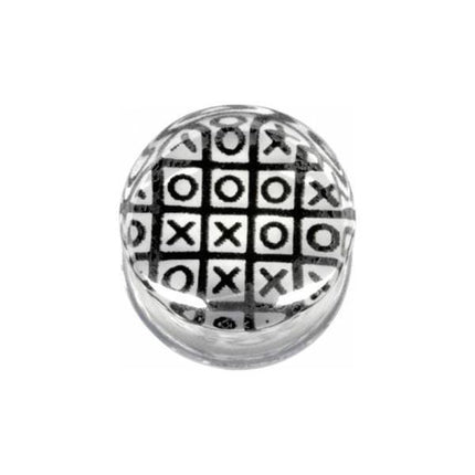 PMMA Silhouette Plug Noughts and Crosses