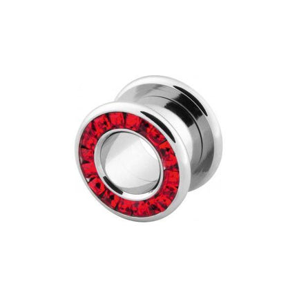 Steel Basicline Square Jewelled Tunnel