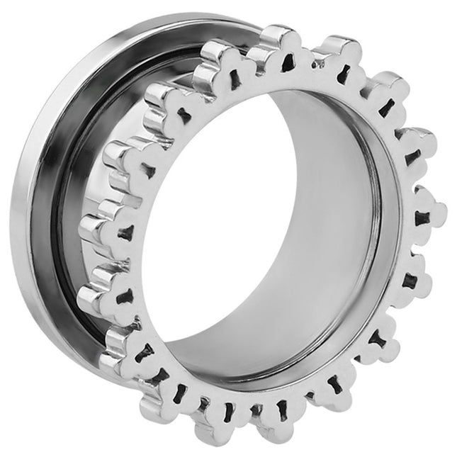 Steel Ornate Sun Threaded Tunnel