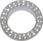 Dual Jewelled Fronts for Internally Threaded Flesh Tunnels