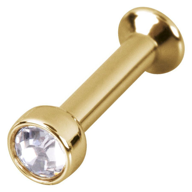 Titanium Zirconline Mini Base Labrets for Triple Piercing