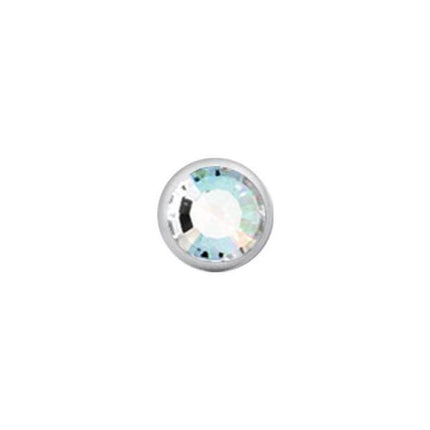 Titanium Highline Jewelled Disc for Internally Threaded Jewellery