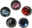 Titanium Highline Jewelled Side Threaded Balls