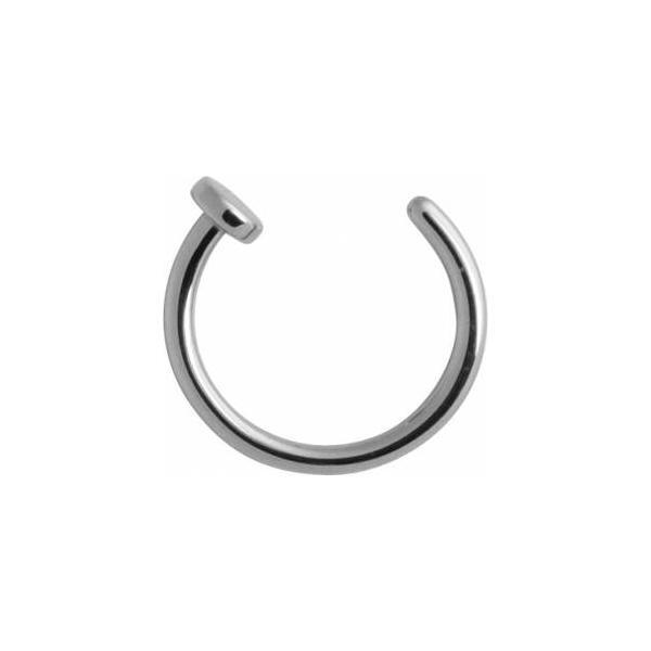 Titanium Highline Open Nose Ring