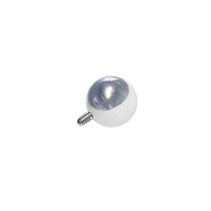 Titanium Highline Internally Threaded Rattle Ball