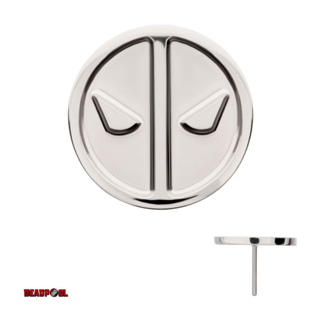 Invictus Titanium Marvel Deadpool Logo Threadless Top