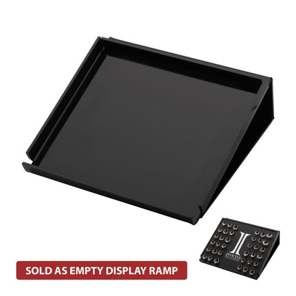 Invictus Black Acrylic Display Ramp Only (for Invictus Black Flat Display and 57-Hole Leatherette Pads)