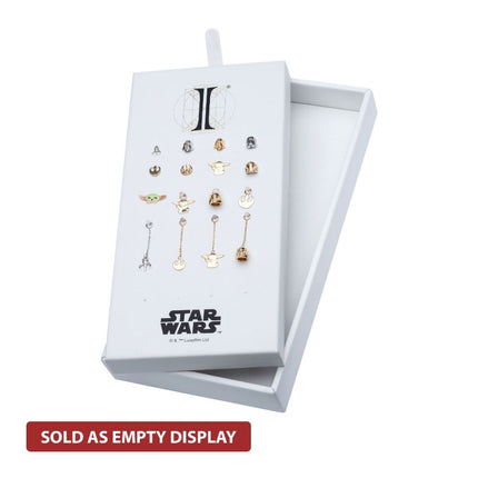 Invictus 28 Hole White Leatherette Pad for 14Kt Gold Star Wars Jewelry