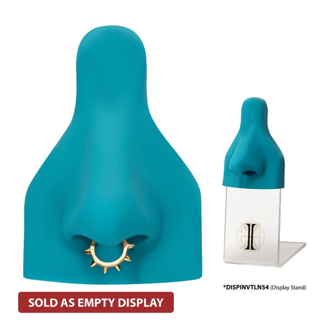 Invictus Teal Silicone Nose Display