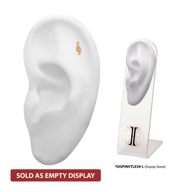 Invictus White Silicone Left Ear Display