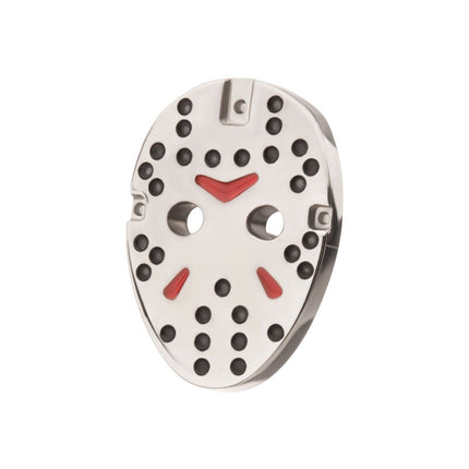 Invictus Titanium Threadless Enamel Friday The 13th Jason Mask Top