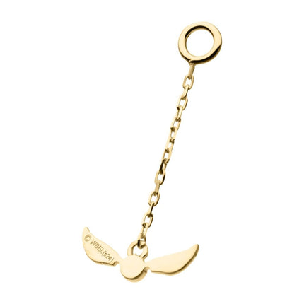 Invictus 14Kt Gold Harry Potter Golden Snitch Dangle Charm
