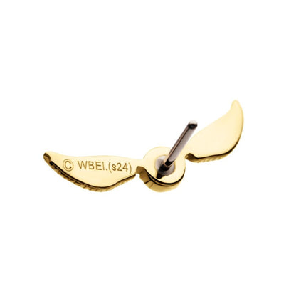 Invictus 14Kt Gold Harry Potter Golden Snitch Threadless Top