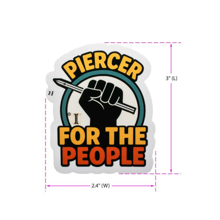 Invictus' Sticker "PIERCER FOR THE PEOPLE"
