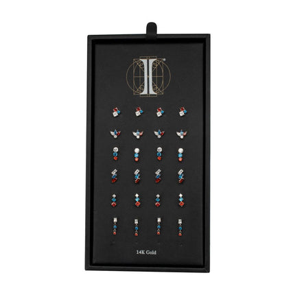 Invictus Titanium Bicentennial Threadless Top Collection and Display